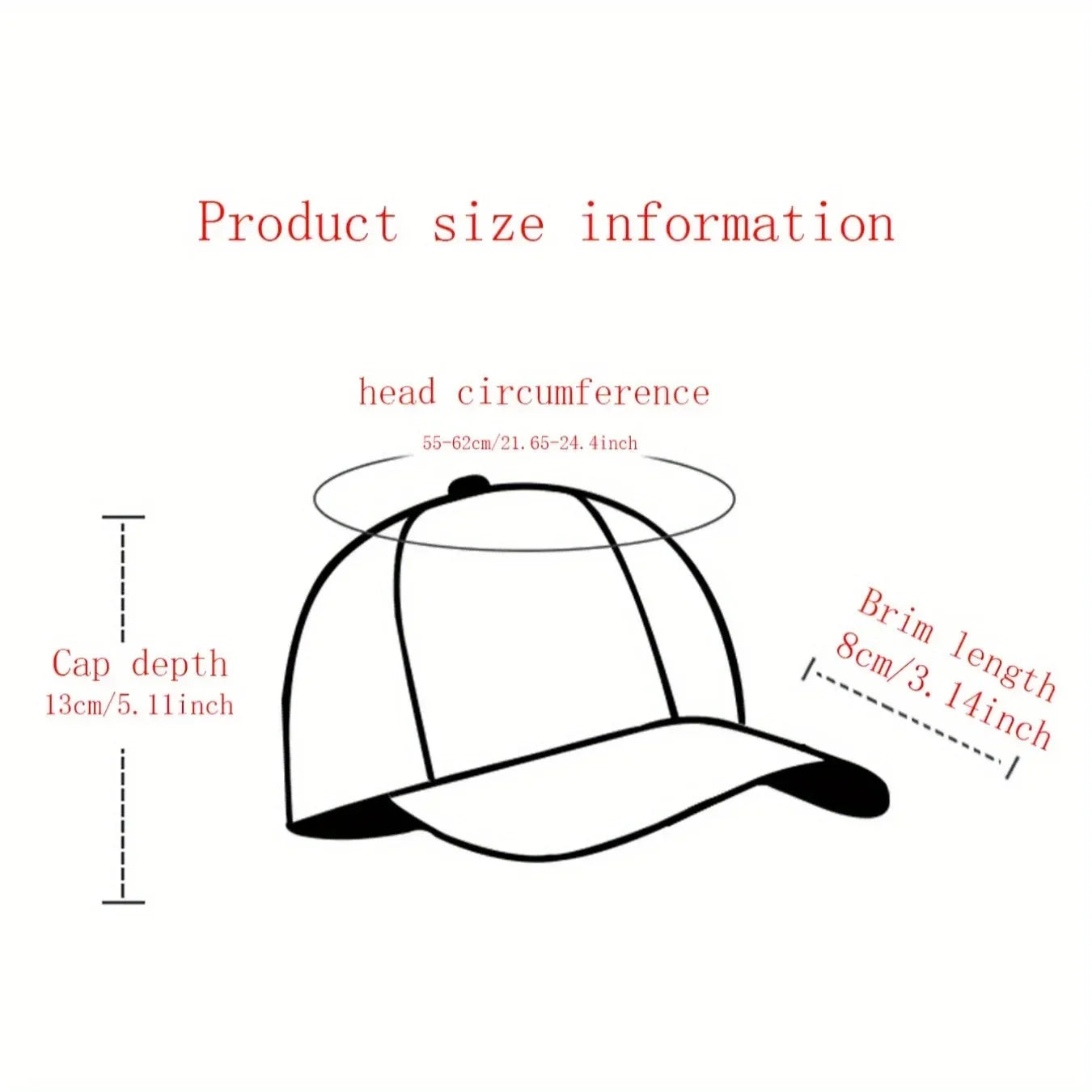 Printing Logo NO! Outdoor Fun Ctional Casual Flat Brimmed Baseball Hat Out Of The Street Trendy Urban Style Men's And Women Cap