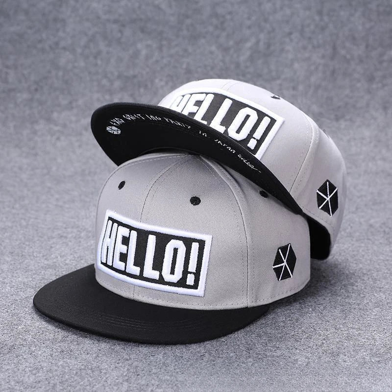 Hip Hop Flat Hat Young Couple Korean Version Hip-hop Baseball Cap Men's and Women's Sun Hat Fashion Trends Versatile Adjustable