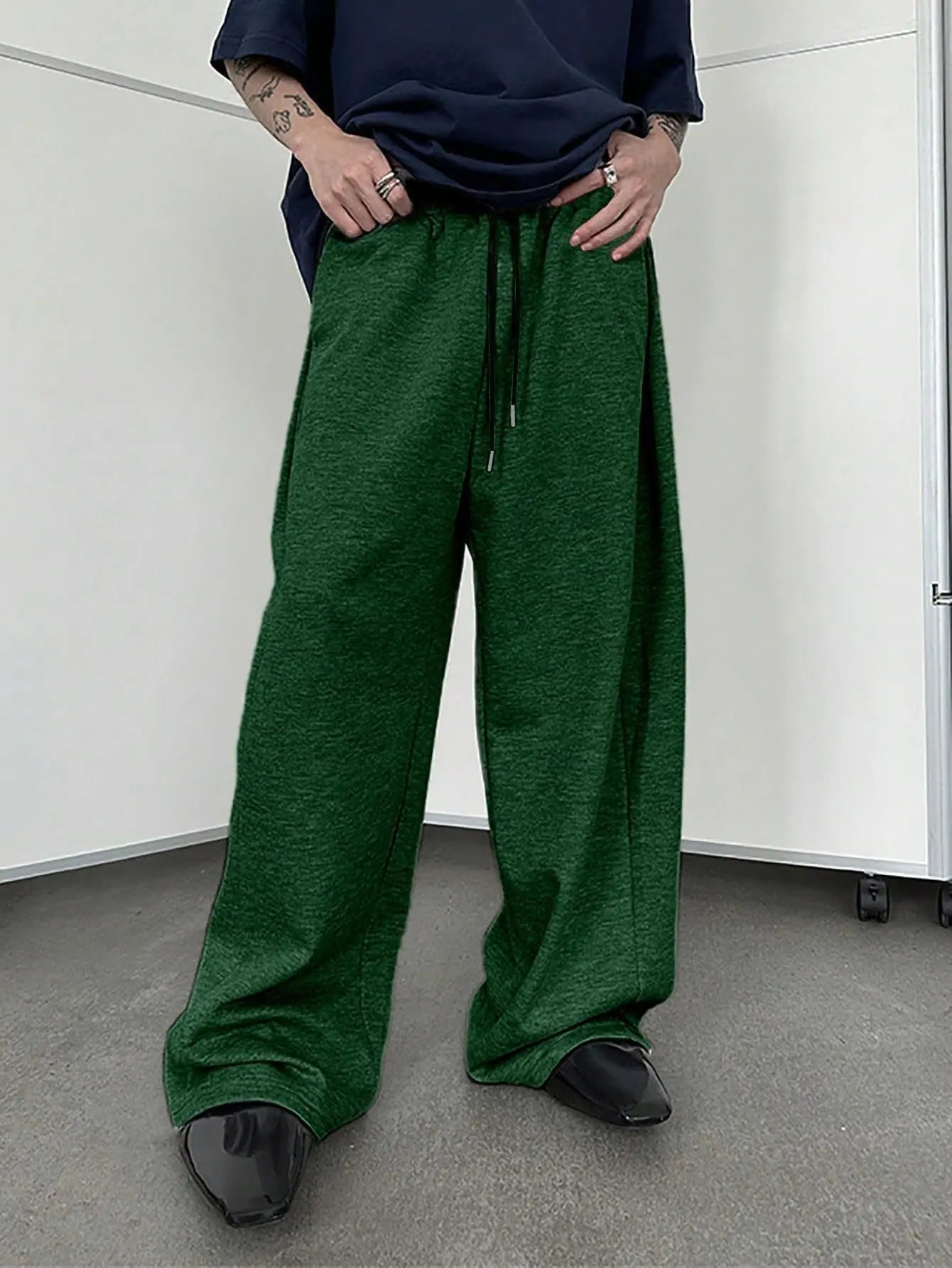 New Y2K Style Baggy Joggers for Men Hip Hop Cargo Pants Oversized Street Fashion Trousers Casual Loose Fit Pants