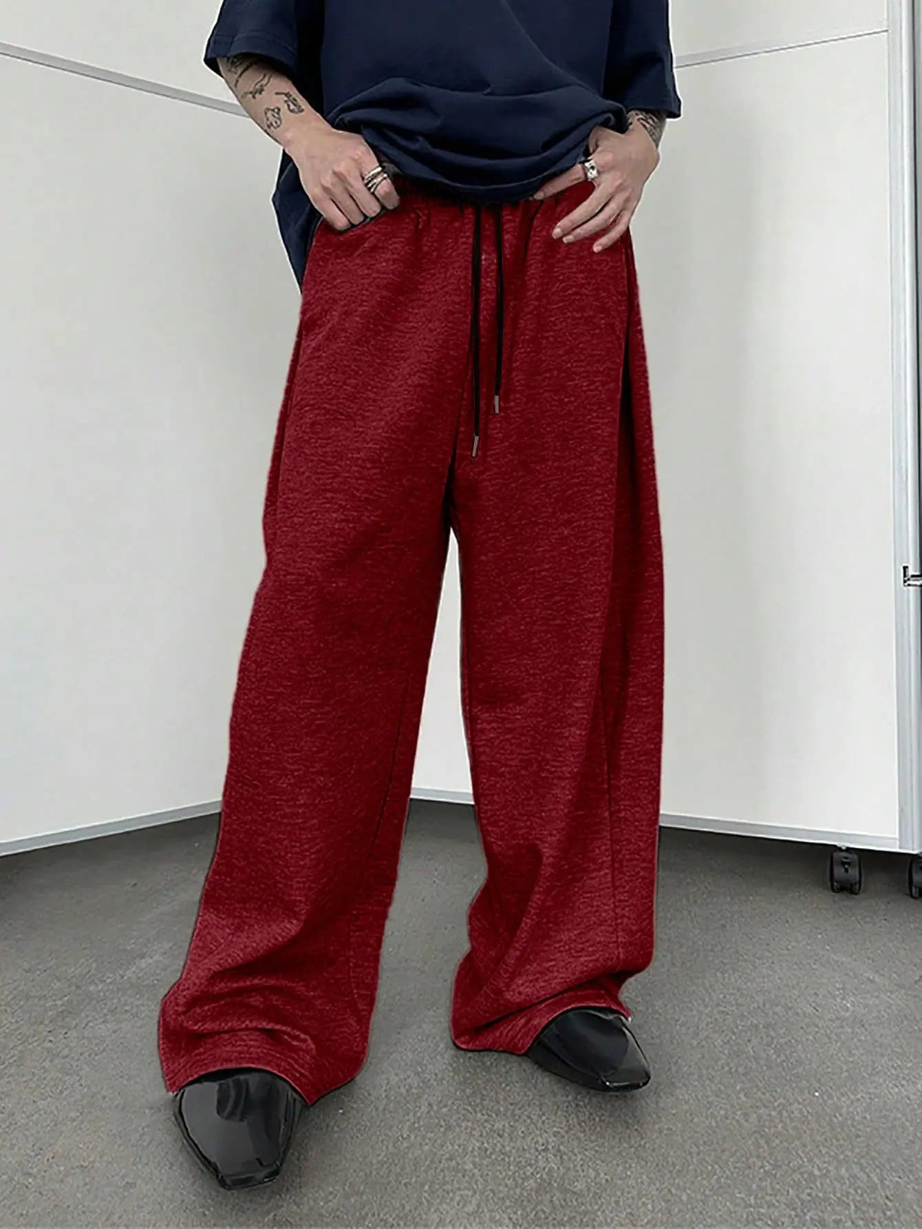 New Y2K Style Baggy Joggers for Men Hip Hop Cargo Pants Oversized Street Fashion Trousers Casual Loose Fit Pants